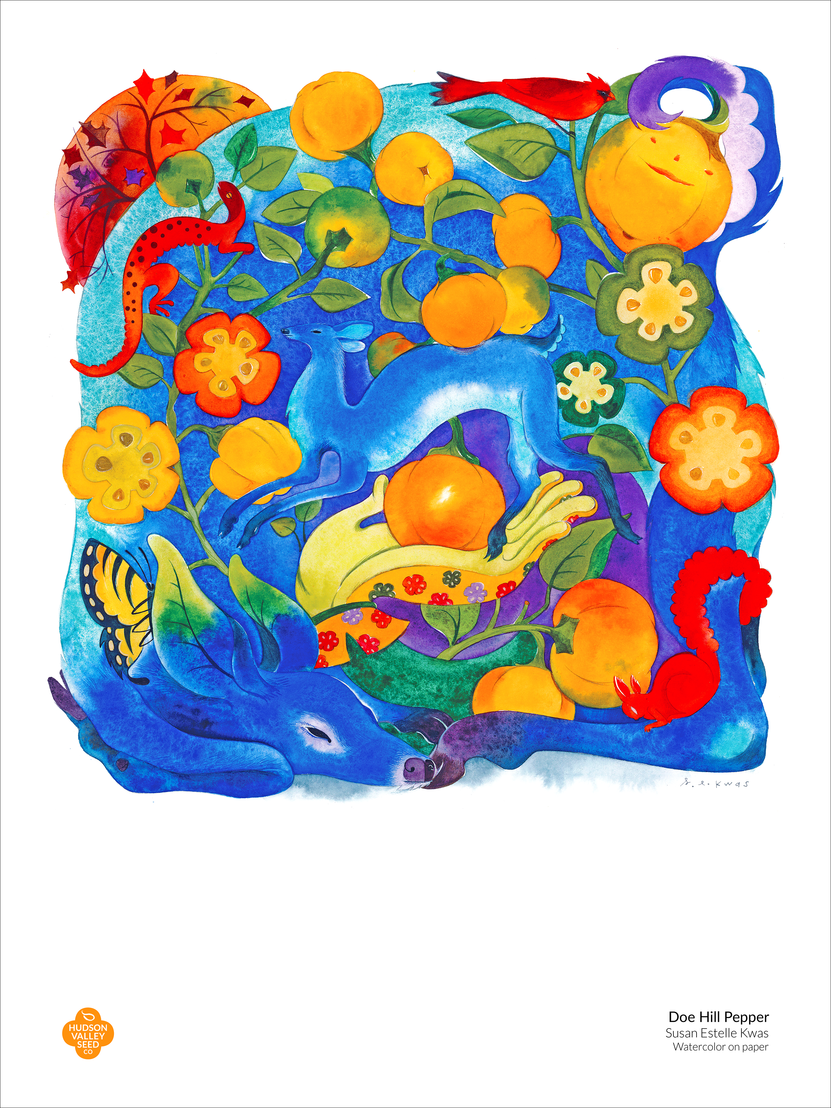 Doe Hill Pepper Fine Art Poster