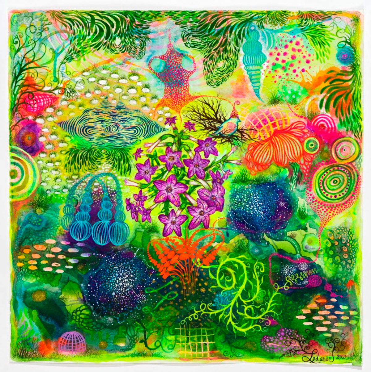Pack Art Backstory: Purple Perfume Nicotiana