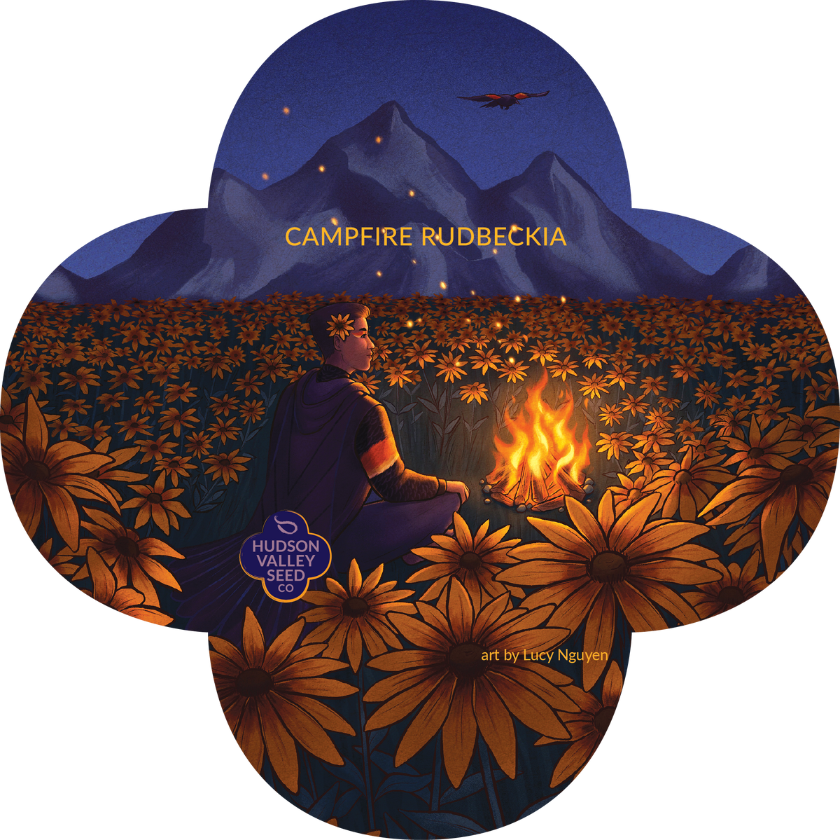 Pack Art Backstory: Campfire Rudbeckia