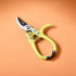 Chartreuse Colorgrip pruners by Hudson Valley Seed Company, handheld garden cutting tool