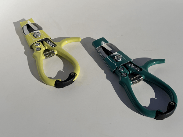 Colorgrip pruners by Hudson Valley Seed Company, compact garden pruning tool with ergonomic grip