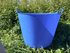 Red Gorilla 3.7-gallon garden tub for tools and supplies, durable plastic container for gardening and outdoor use.
