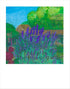 Fine art print of Munstead Lavender by Hudson Valley Seed Co., featuring vibrant lavender flowers in a detailed botanical illustration.
