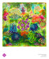 Purple perfume Nicotiana fine art poster by Hudson Valley Seed Co., featuring detailed botanical illustration of Nicotiana flowers.