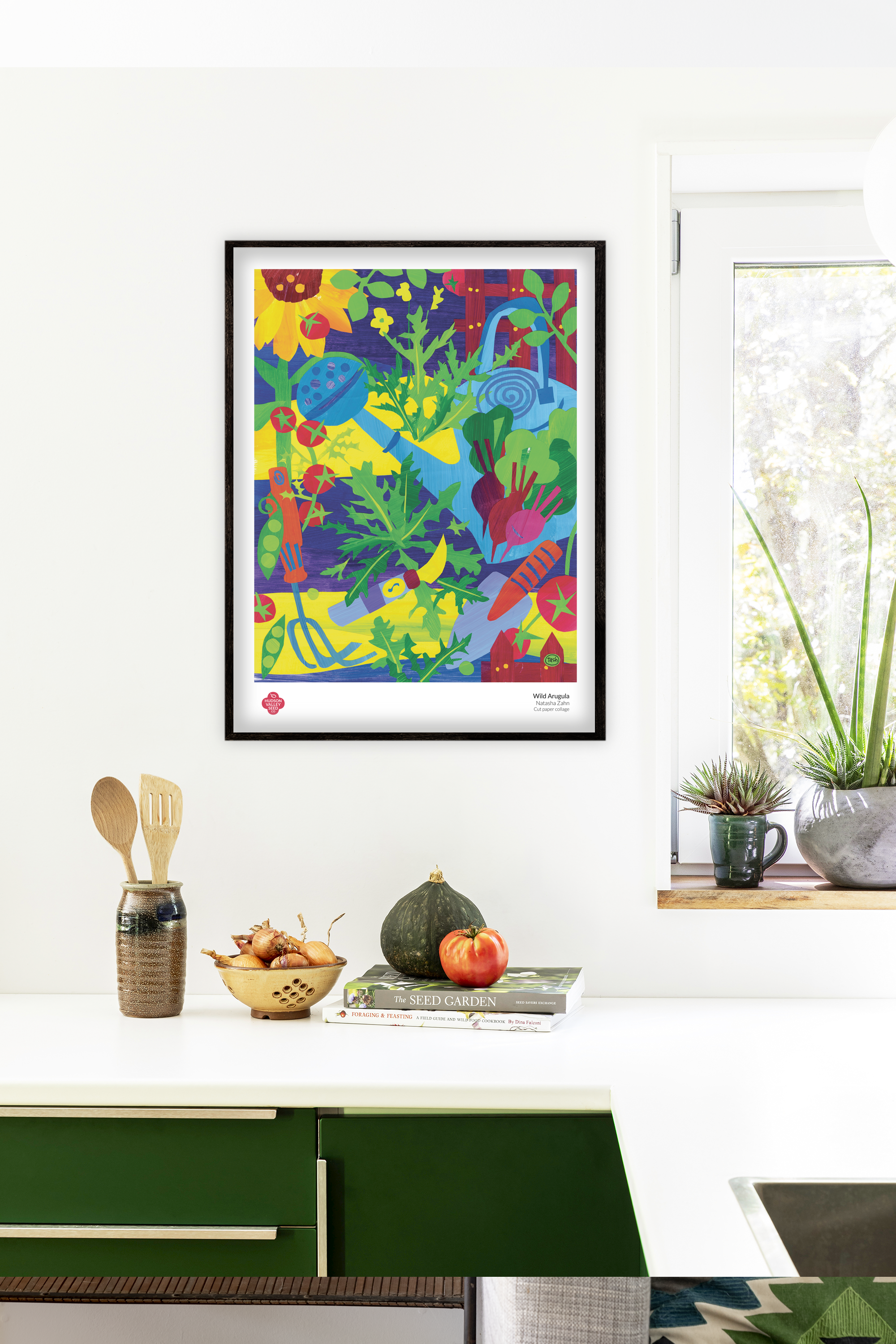 Wild Arugula Mix Fine Art Poster