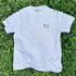 White Hudson Valley Seed Co Logo T-Shirt, a comfortable cotton gift shop tee with the brand&