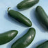 Fresh Nadapeno pepper, vibrant green vegetable from the peppers category, with a smooth surface and elongated shape.