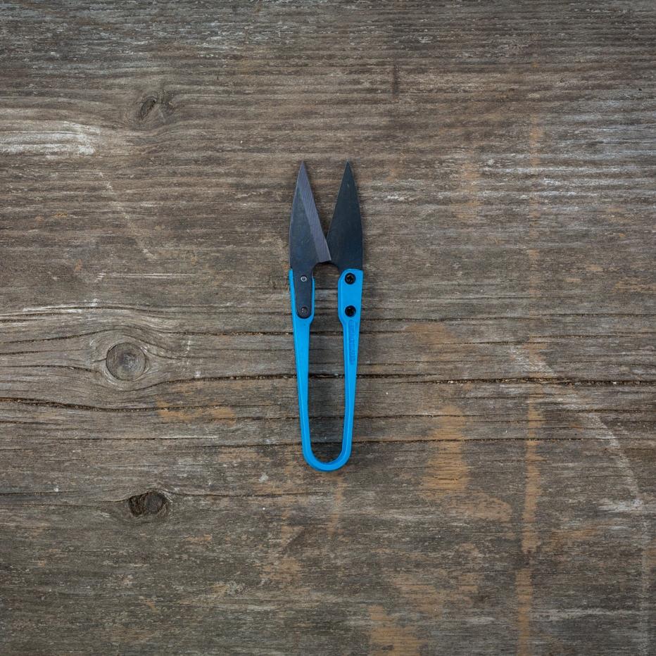 Terrebonne Deadheads Mini-Snips gardening tools with compact stainless steel blades for precise trimming and cutting.