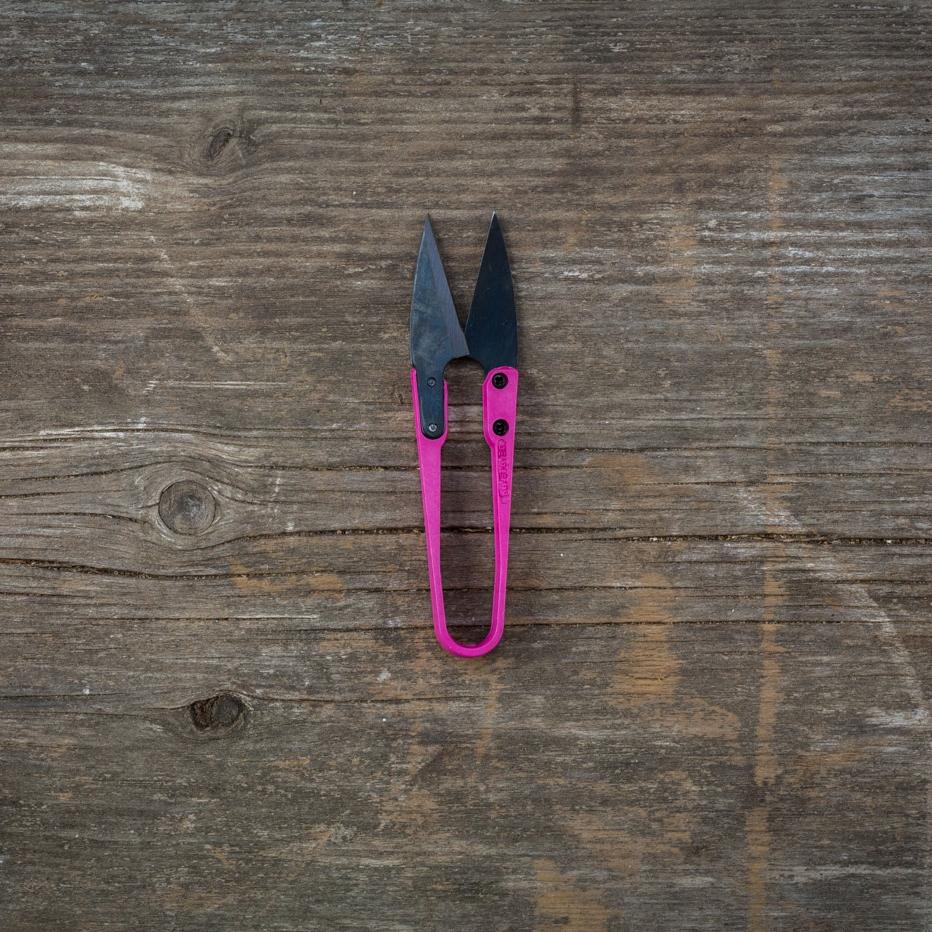Terrebonne Deadheads Mini-Snips compact cutting tools with ergonomic handles, ideal for precise trimming and crafting tasks.