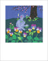 Signed Johnny Jump-up art print by Hudson Valley Seed Co., vibrant floral illustration on high-quality fine art paper.